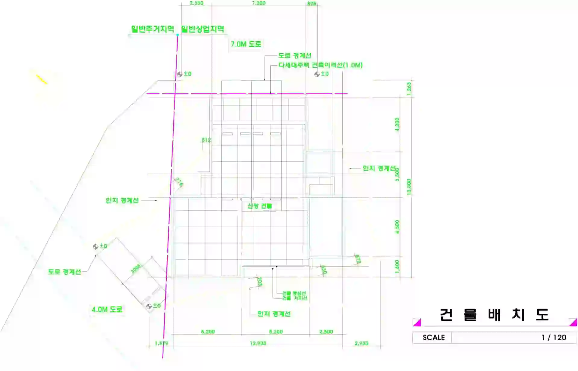 삼도이동 1100-1 배치도 이미지